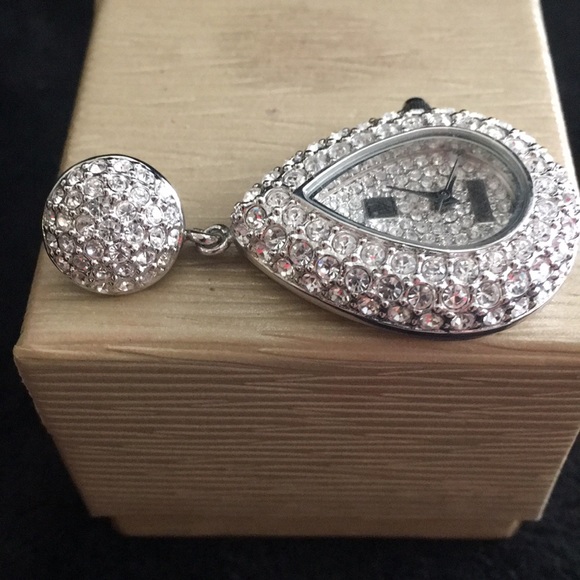 Victoria Wieck Crystal Pendant Watch - Picture 8 of 10